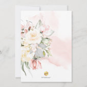 PixDezines H2 Blush Alabaster Rose Probe Einladung (Rückseite)