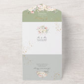 PixDezines H2 Blush in Alabaster-Rose All In One Einladung (Außenbereich)