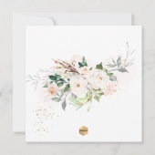 PixDezines H2 Blush Rose Erste Heilige Kommune Einladung (Rückseite)