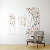 PixDezines H2 Blush Rose Erste Heilige Kommune Wandteppich (Beispiel (Horizontal))