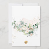 PixDezines H2 Blush Rose Taufen Einladung (Rückseite)