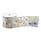 PixDezines H2 Delikate Wilde Blume Satinband (Spule)