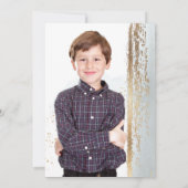 PixDezines H2 Dusty Blue First Heilige Kommunion Einladung (Rückseite)