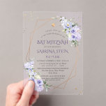 PixDezines H2 Dusty Purple Roses Bat Mitzvah Acryleinladungen<br><div class="desc">PixDezines watercolor greenery Bat Mitzvah,  featuring dusty purple roses,  hydrangeas and gum Eucalyptus with faux gold geometric frame and sprinkles of gold dust.   Our dynamic design allows you to edit all elements.  

Copyright © 2026 PixDezines™.   All rights reserved.</div>