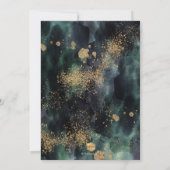 PixDezines H2 Grüne Rustikale Eukalyptus Einladung (Rückseite)