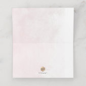 PixDezines H2 Hydrangeas Dusty Rose Platzkarte (Innenseite Aufgefaltet)