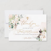 PixDezines H2 Rose Dankeskarte (Vorderseite)