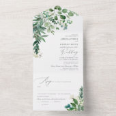 PixDezines H2 Rustikale Vegetation Gum Eukalyptus All In One Einladung (Innen Boden)