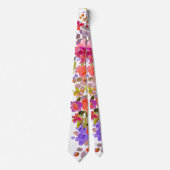 PixDezines H2 Sommerliche Blume Hues Krawatte (Vorderseite)