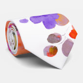 PixDezines H2 Sommerliche Blume Hues Krawatte (Gerollt)