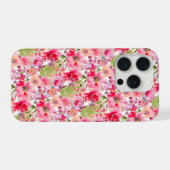 PixDezines H2 Summer Flowers Bright Hues iPhone Hülle (Rückseite (Horizontal))