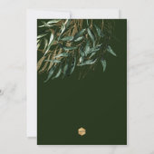 PixDezines H2 Willow Gum Eucalyptus Bat Mitzvah Einladung (Rückseite)