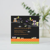 PixDezines Halloween, Trick oder Treat Einladung (Stehend Vorderseite)