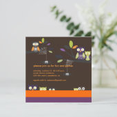 PixDezines Halloween, Trick oder Treat Einladung (Stehend Vorderseite)