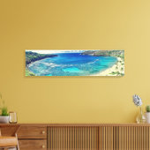 PixDezines hanauma Bay Leinwanddruck (Insitu (Wohnzimmer))