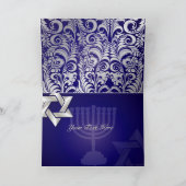 PixDezines Happy Hanukkah Cards Feiertagskarte (Innenseite)