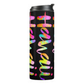 PixDezines HAWAII LAVA RAINBOW/DIY Hintergrund Thermosbecher (Nach links gedreht)