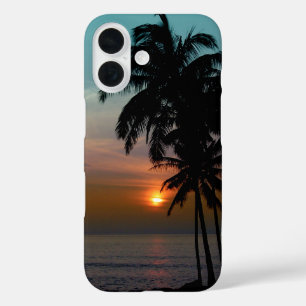 PixDezines hawaii/sonnenuntergang/strand iPhone 16 Hülle