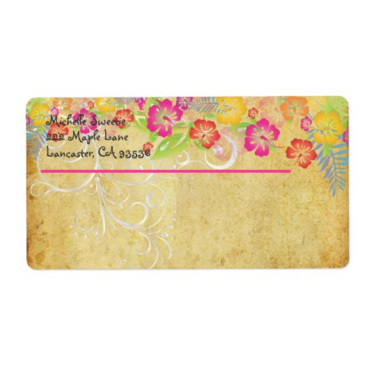 PixDezines Hawaiian Leis von Hibiskus (Vorne)