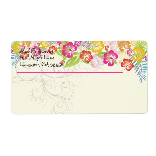 PixDezines Hawaiian Leis von Hibiskus/DIY (Vorne)