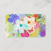 PixDezines-Hibiskus-Platzkarten (Bikerkarten) Platzkarte (Rückseite)