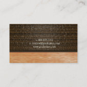 PixDezines-Holzarbeiten, Bodenbeläge und Visitenka Visitenkarte (Rückseite)