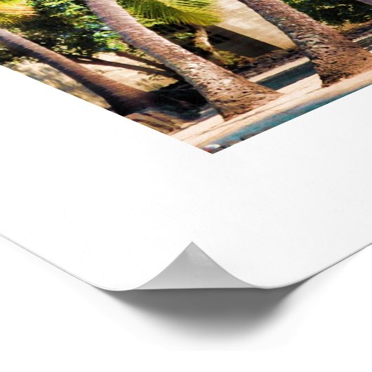 PixDezines Honaunau Refugium Poster (Ecke)