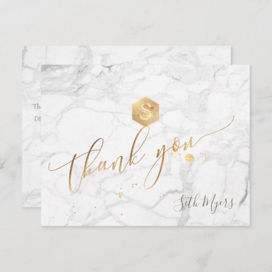 PixDezines Honeycomb Bar Mitzvah Danke ✡ RSVP Karte (Vorne/Hinten)