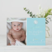 PixDezines Honeycomb Geburtsankündigung, Junge Ankündigung (Stehend Vorderseite)