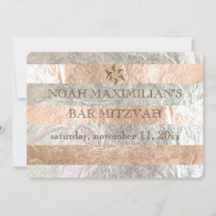 PixDezines Imitat Folie/Silberstreifen Streifen Ba Einladung