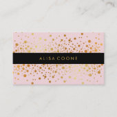 PixDezines-Imitat-Goldflecken/DIY-Hintergrund Visitenkarte (Vorderseite)