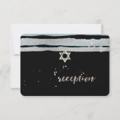 PixDezines Imitate blau/silber/Streifen/Empfang (Vorderseite)