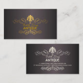 PixDezines-Imitate, farbig/antik, Rollen aus Metal Visitenkarte (Vorne/Hinten)