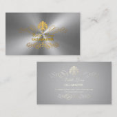 PixDezines-Imitate, farbig/antik, Rollen aus Metal Visitenkarte (Vorne/Hinten)