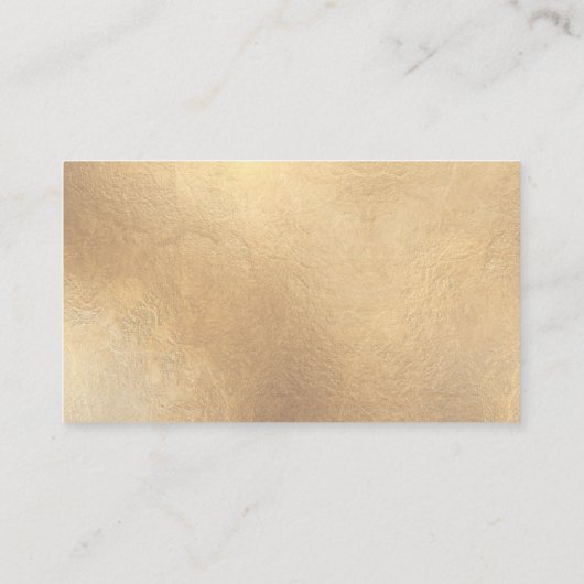 PixDezines Imitate Gold Luxe Calligrafy Details Begleitkarte (Rückseite)