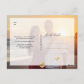 PixDezines Imitate Gold/Marmor/Rett Postkarte (Rückseite)