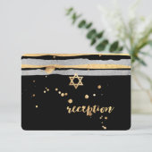 PixDezines Imitate Gold/Silber/Streifen/Empfang (Stehend Vorderseite)