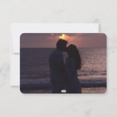 PixDezines Imitate goldene Pinsel/rett-Datum/DIY-F Save The Date (Rückseite)