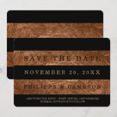 PixDezines Imitate Kupferfolienstreifen Save the D Date (Vorne/Hinten)