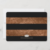 PixDezines Imitate Kupferfolienstreifen Save the D Save The Date (Rückseite)