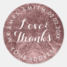 PixDezines IMITATS FOIL, BRONZE Runder Aufkleber