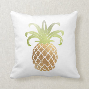 PixDezines Imitats Gold Ananas/DIY Hintergrund Kissen