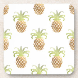 PixDezines Imitats Gold Ananas/DIY Hintergrund Untersetzer