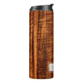 PixDezines Imitats Koa Holztextur Thermosbecher (Nach links gedreht)