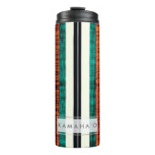 PixDezines Imitats Koa Wood Longboard Thermosbecher (Vorderseite)