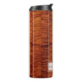 PixDezines Imitats Koa Wood Longboard Thermosbecher (Nach links gedreht)