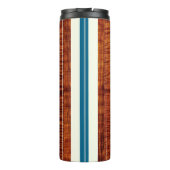 PixDezines Imitats Koa Wood Longboard Thermosbecher (Rückseite)