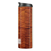 PixDezines Imitats Koa Wood Longboard Thermosbecher (Nach rechts gedreht)