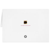 PixDezines Imitats Rose Gold Confetti/Reservierte (Rückseite Horizontal)