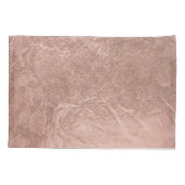 PixDezines Imitats Rose Gold/Mr/Mrs. Kissenbezug (Rückseite-Links)